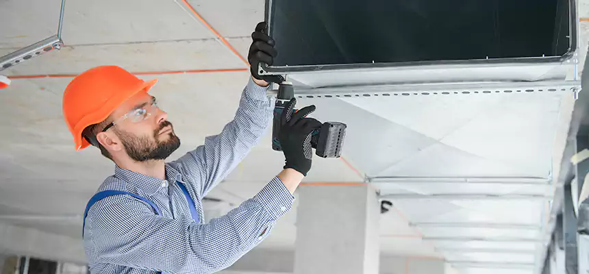 Roof Cap & Exterior Hood Lint Buildup Removal – Anderson